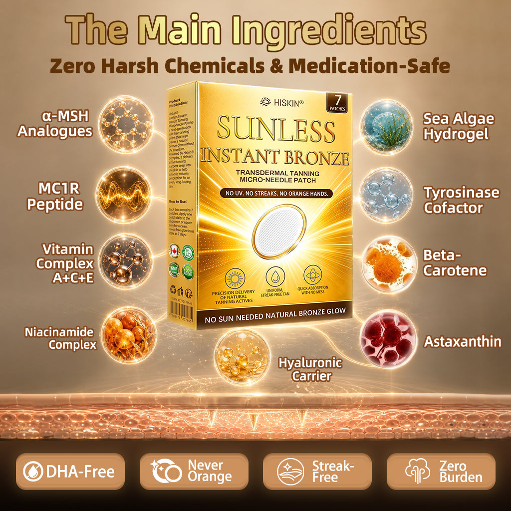 UpSell 𝑶𝒇𝒇𝒊𝒄𝒊𝒂𝒍 𝑺𝒕𝒐𝒓𝒆 | ☀️☀️ 𝐇𝐢𝐬𝐤𝐢𝐧® 𝐒𝐮𝐧𝐥𝐞𝐬𝐬 𝐈𝐧𝐬𝐭𝐚𝐧𝐭 𝐁𝐫𝐨𝐧𝐳𝐞 𝐓𝐚𝐧𝐧𝐢𝐧𝐠 𝐌𝐢𝐜𝐫𝐨𝐧𝐞𝐞𝐝𝐥𝐞 𝐏𝐚𝐭𝐜𝐡 🇨🇦 (𝐉𝐮𝐬𝐭 𝐨𝐧𝐜𝐞 𝐚 𝐝𝐚𝐲) 𝐕𝐢𝐬𝐢𝐛𝐥𝐞 𝐁𝐫𝐨𝐧𝐳𝐞 𝐆𝐥𝐨𝐰 𝐢𝐧 𝟕 𝐃𝐚𝐲𝐬 ✅ 𝐍𝐨 𝐔𝐕, 𝐍𝐨 𝐎𝐫𝐚𝐧𝐠𝐞, 𝐍𝐨 𝐒𝐭𝐫𝐞𝐚𝐤𝐬, 𝐍𝐨 𝐃𝐇𝐀, 𝐍𝐨 𝐌𝐞𝐬𝐬. (Copy)